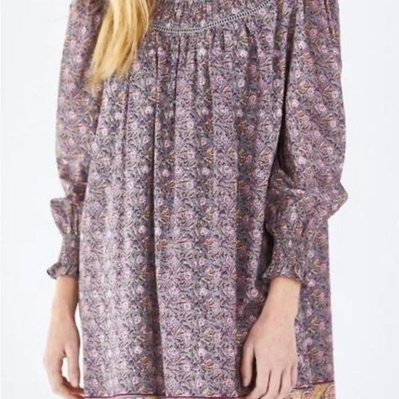 HUNTER BELL Chandler dress in Falling Leaves - Picture 3 of 3